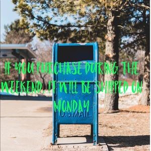 If you purchase on Saturday .....